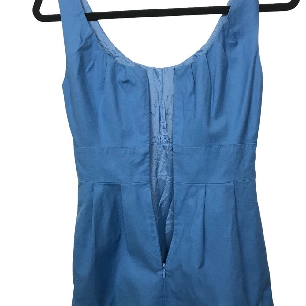 J. Crew Factory Suiting Blue Dress Size 0 - Picture 7 of 12